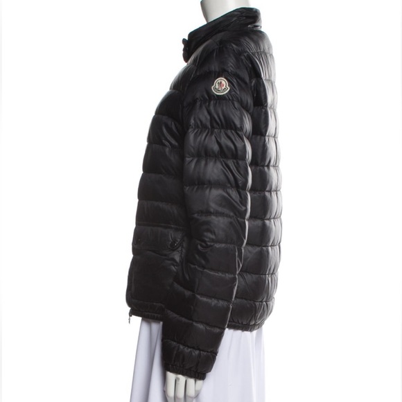 Moncler Lans Black Down Jacket - Picture 3 of 14